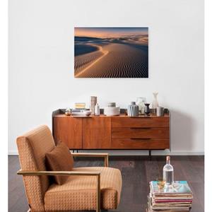 Komar Artprint op linnen Keilrahmenbild - Sand Storm - Größe 90 x 60 cm Duits kwaliteitsvliesmateriaal (155 g/m²) (1 stuk)