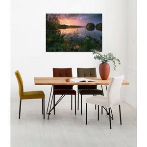 Komar Artprint op linnen Keilrahmenbild - Abends in Schweden - Größe 90 x 60 cm Duits kwaliteitsvliesmateriaal (155 g/m²) (1 stuk)