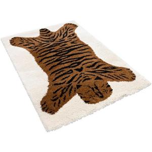 Primaflor-Ideen in Textil Kinderteppich "NOMAD - Tiger", rechteckig, Hochflor, Motiv Tiger, Kinderzimmer
