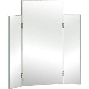 möbelando Badspiegel in Weiß Glanz (BxHxT: 72x80x4,5 cm)