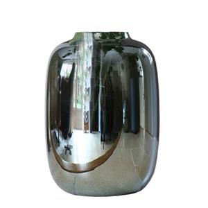 Vase The World G91-0410-1-55 Artic S gloss grey Ã21 x H29 cm