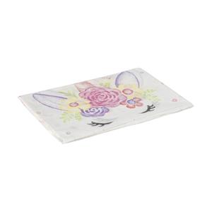Xenos Tafelkleed unicorn - papier - 136x220 cm