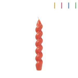 Xenos Twisted dinerkaars - diverse kleuren - ø3x19 cm