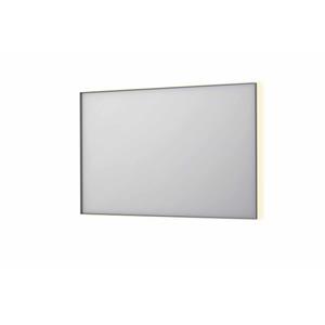 INK SP32 spiegel - 120x4x80cm rechthoek in stalen kader incl indir LED - verwarming - color changing - dimbaar en schakelaar - geborsteld RVS 8410073