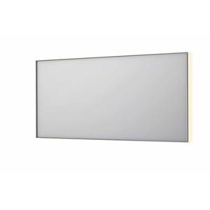 INK SP32 spiegel - 160x4x80cm rechthoek in stalen kader incl indir LED - verwarming - color changing - dimbaar en schakelaar - geborsteld RVS 8410093