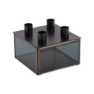 Present time  Candle Holder Boxed Square