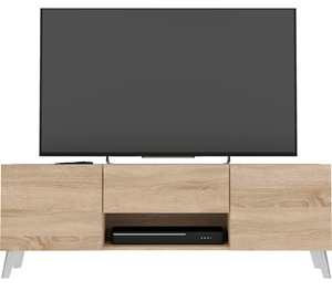FD Furniture Tv-Meubel Brighton 140 cm breed sonoma eiken