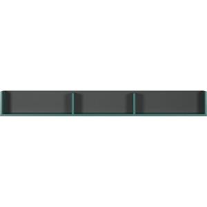 Trendteam andas Wandboard "Mikkeline", (1 St.), zweifarbiges Regal, 3 Fächer für Wandbefestigung (Breite 163 cm)