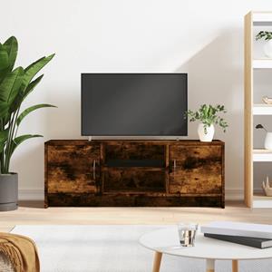 VidaXL Tv-meubel 102x30x37,5 cm bewerkt hout gerookt eikenkleurig