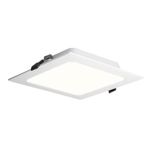 HOFTRONIC™ LED downlight - inbouwspot vierkant - 6W - 490 lm - 4000K Neutraal wit - IP20 - 120x120mm