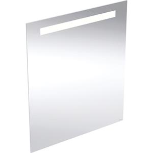 Geberit Option rechthoekige spiegel met verlichting 60x70cm