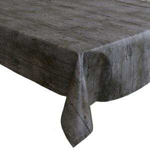 Bellatio Tafelzeil/tafelkleed donker houten planken x 300 cm -