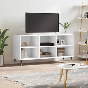 VidaXL Tv-meubel 103,5x30x50 cm bewerkt hout wit