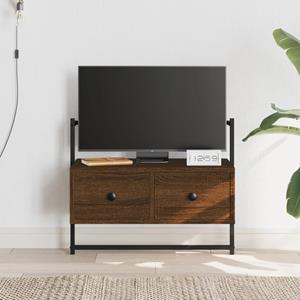 VidaXL Tv-meubel wandgemonteerd 60,5x30x51 cm hout bruineikenkleurig