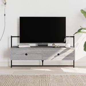 VidaXL Tv-meubel wandgemonteerd 100,5x30x51 cm hout grijs sonoma eiken