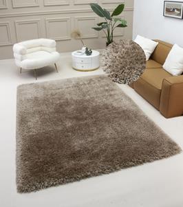Guido Maria Kretschmer Home&Living Hochflor-Teppich "Micro exclusiv Teppich", rechteckig, weich, flauschig, Uni-Farben, Wohnzimmer, Schlafzimmer, Kinderzimmer