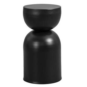 Leen Bakker Bijzettafel Noir - zwart - 48xØ25 cm