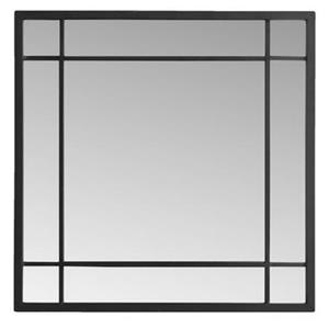 Leen Bakker Spiegel Londen - zwart - 45x45 cm