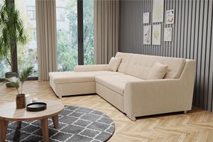 DOMO collection Ecksofa "Treviso", wahlweise mit Bettfunktion, auch in Cord