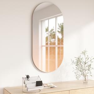 umbrallc. Umbra Spiegel Misto, ovaler Wandspiegel mit Farbverlauf, Zimmerspiegel, Spiegelglas, 92 x 46 cm, 1015778-880