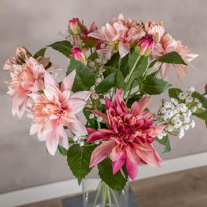 Decoratietakken Kunstboeket  Dahlia | 70cm