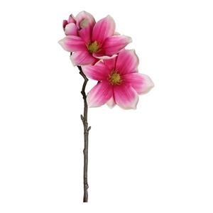 Decoratietakken Magnolia - Fuchsia - 40cm