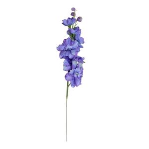 Decoratietakken Ridderspoor - Violet - 70cm