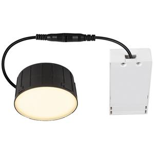 SLV 1007508 Downlight V 100 LED-inbouwlamp Energielabel: D (A - G) LED 6 W Zwart