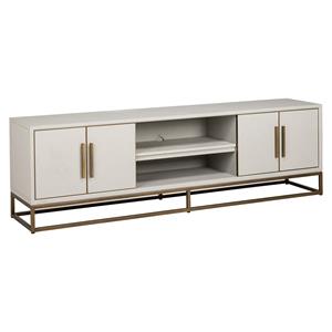 Richmond Interiors Richmond TV-meubel Whitebone 200cm - Verona Grey