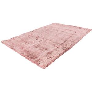 Leonique Hochflor-Teppich "Aysu", rechteckig, einfarbiger Teppich, besonders weich und kuschelig