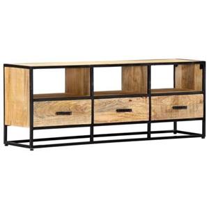 vidaXL TV-Schrank TV-Schrank 120x30x45 cm Massivholz Mango