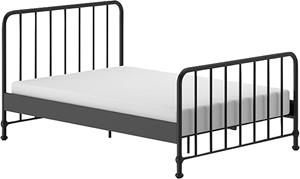 Vipack bed Bronxx - zwart - 140x200 cm