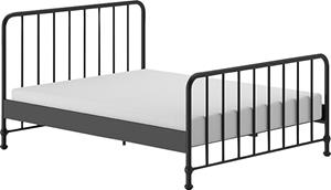 Vipack bed Bronxx - zwart - 160x200 cm