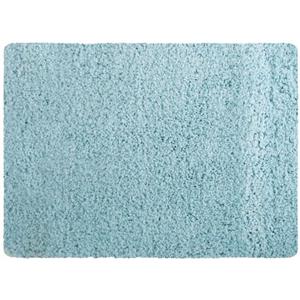 MSV Badkamerkleedje/badmat Voor Op Vloer - Lichtblauw - 50 X 70 Cm