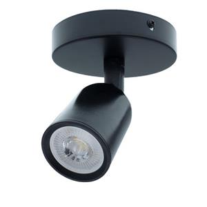 RTM Lighting Plafondspot Armatuur - Kantoorlamp - Locaste - Voor Gu10 Lampjes - Zwart