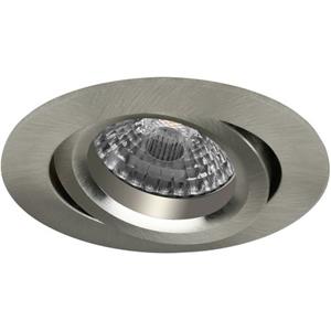 RTM Lighting Platte Inbouwspot | Gardi - Rond - Nikkel - Extra Warm Wit - Vervangt 50w Halogeen