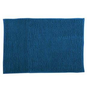 MSV Badkamerkleed/badmat Voor Op De Vloer - Petrol Blauw - 40 X 60 Cm