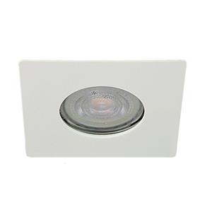 RTM Lighting Ip65 Platte :3-step: Inbouwspot | Rojin - Vierkant - Wit - Extra Warm Wit - Vervangt 50w H