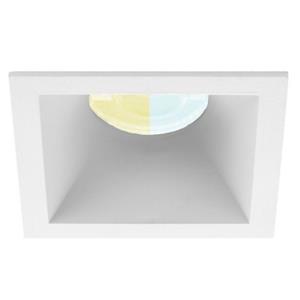 RTM Lighting Inbouwspot Zeb Met Philips Hue White Ambiance - Spotje - Wit - Vierkant Verdiepte Spot - Voor Binnen