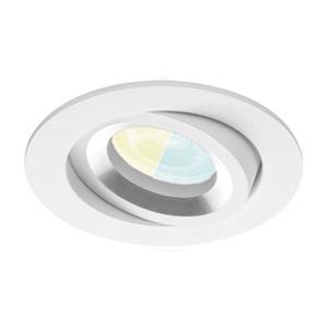 RTM Lighting Inbouwspot Julian Met Philips Hue White Ambiance - Inbouw Spot - Wit - Rond - Voor Binnen / Woonkame