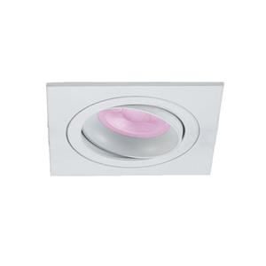 RTM Lighting Inbouwspot Berke Met Philips Hue White And Color - Inbouw Spot - Wit - Vierkant - Voor Binnen / Woon