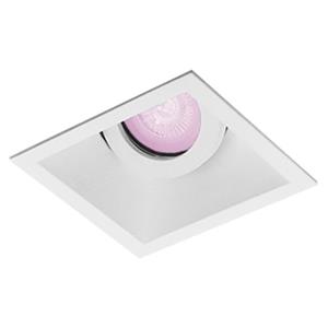 RTM Lighting Inbouwspot Sander Met Philips Hue White And Color - Inbouwspot - Wit - Vierkant Verdiepte Spot - Voo