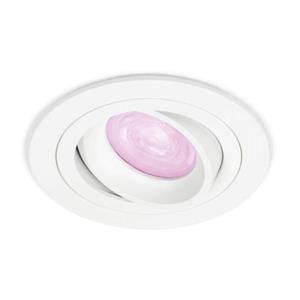 RTM Lighting Inbouwspot Demus Met Philips Hue White And Color - Spotje - Wit - Rond - Voor Binnen / Woonkamer / K