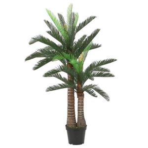 Mica Decorations Palm Kunstplant - Groen - H150 X D95 Cm