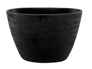 HS Potterie Planter tokio l33b16h26cm gl. zwart