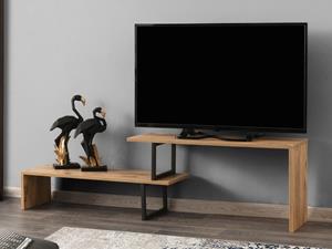 Mobistoxx Tv-meubel OVIEDO pijnboom/zwart