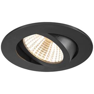 SLV 1007386 NEW TRIA 68 LED-inbouwlamp Energielabel: F (A - G) LED 8.3 W Zwart