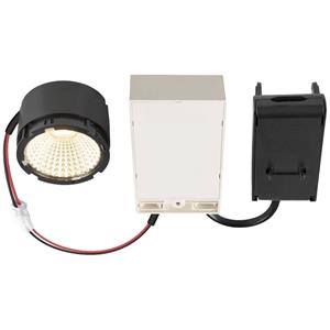 SLV 1007432 NEW TRIA UNIVERSAL LED-inbouwlamp Energielabel: F (A - G) LED 8.6 W Zwart