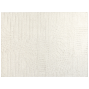 BELIANI Vloerkleed wol beige 300 x 400 cm DAGARI