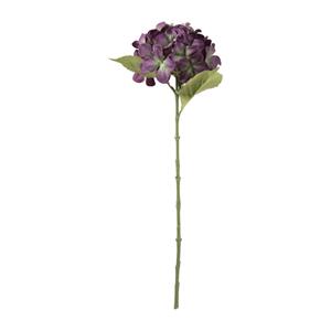 Xenos Kunstbloem hortensia - paars - 63 cm